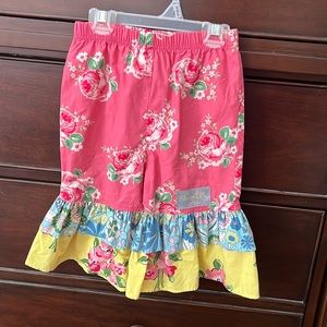 Eleanor Rose ruffle pants